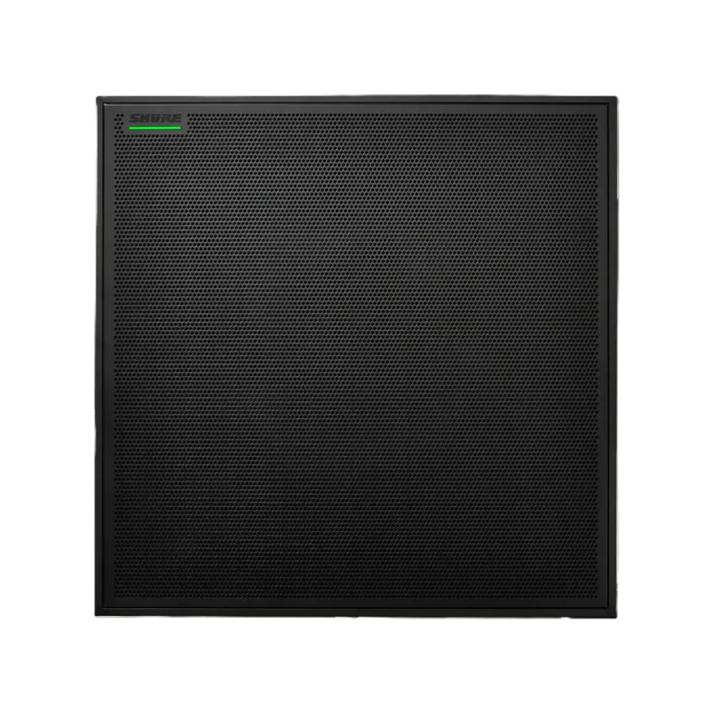Shure MXA925 - Microphone multicapsules de plafond carré noir