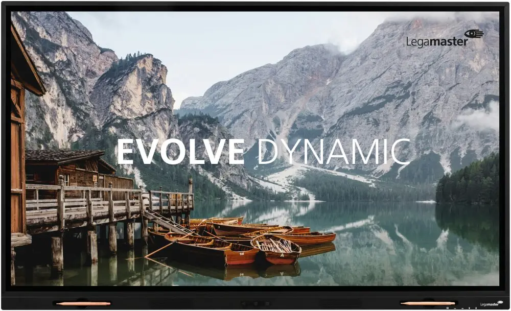 Legamaster Evolve Dynamic - Écran tactile, 86", 4K, 450 cd/m², 18/7
