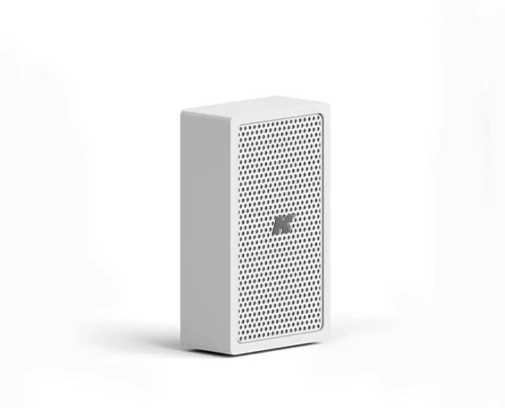 K-Array Lyzard-KZ1 I Blanc - Haut-Parleur Ultra-mini 1 x 0,5"