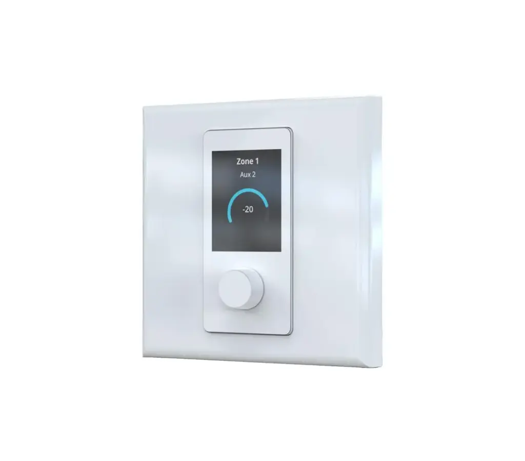 Blustream - DA11ABL-WP-V2EU - Panneau mural Bluetooth et audio analogique - Dante - Blanc