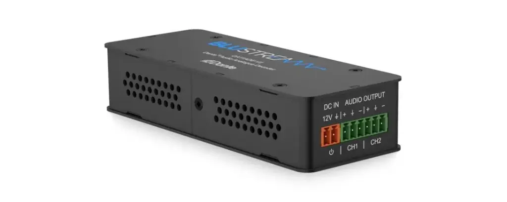 Blustream - DA11ADE-V2 - Décodeur Dante/AES67 - Audio analogique