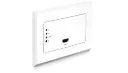 Blustream HEX11WPW-TX - HDMI-RS232&IR Wall Plate HDBaseT 70m - Blanc