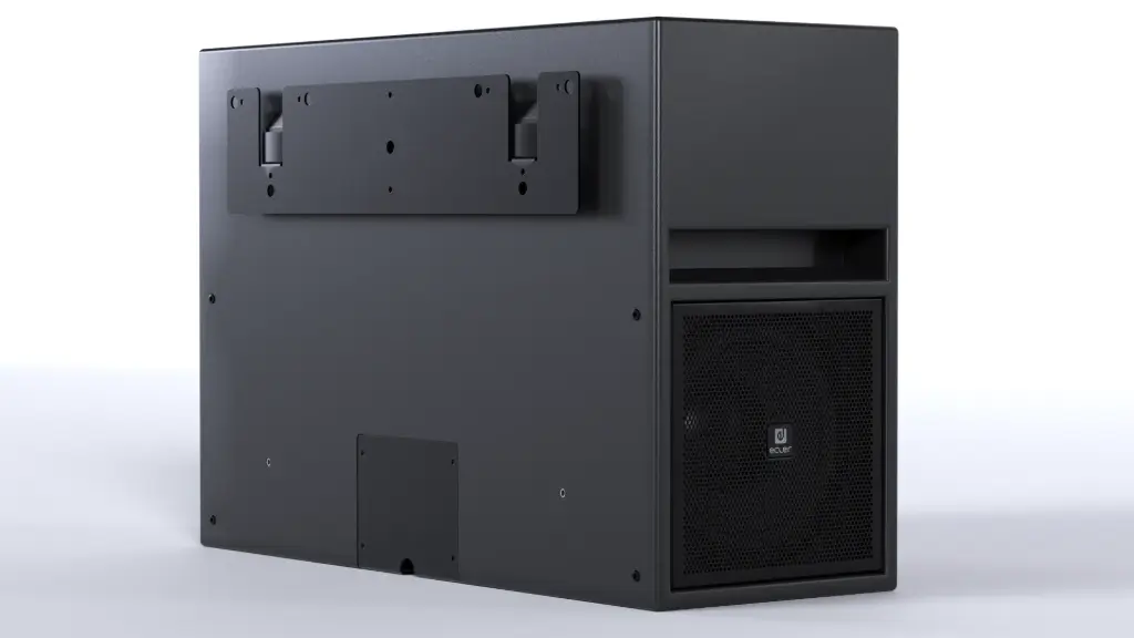 Ecler KICK-SB28 - Caisson de basses 2 x 8" 700 W RMS - Noir