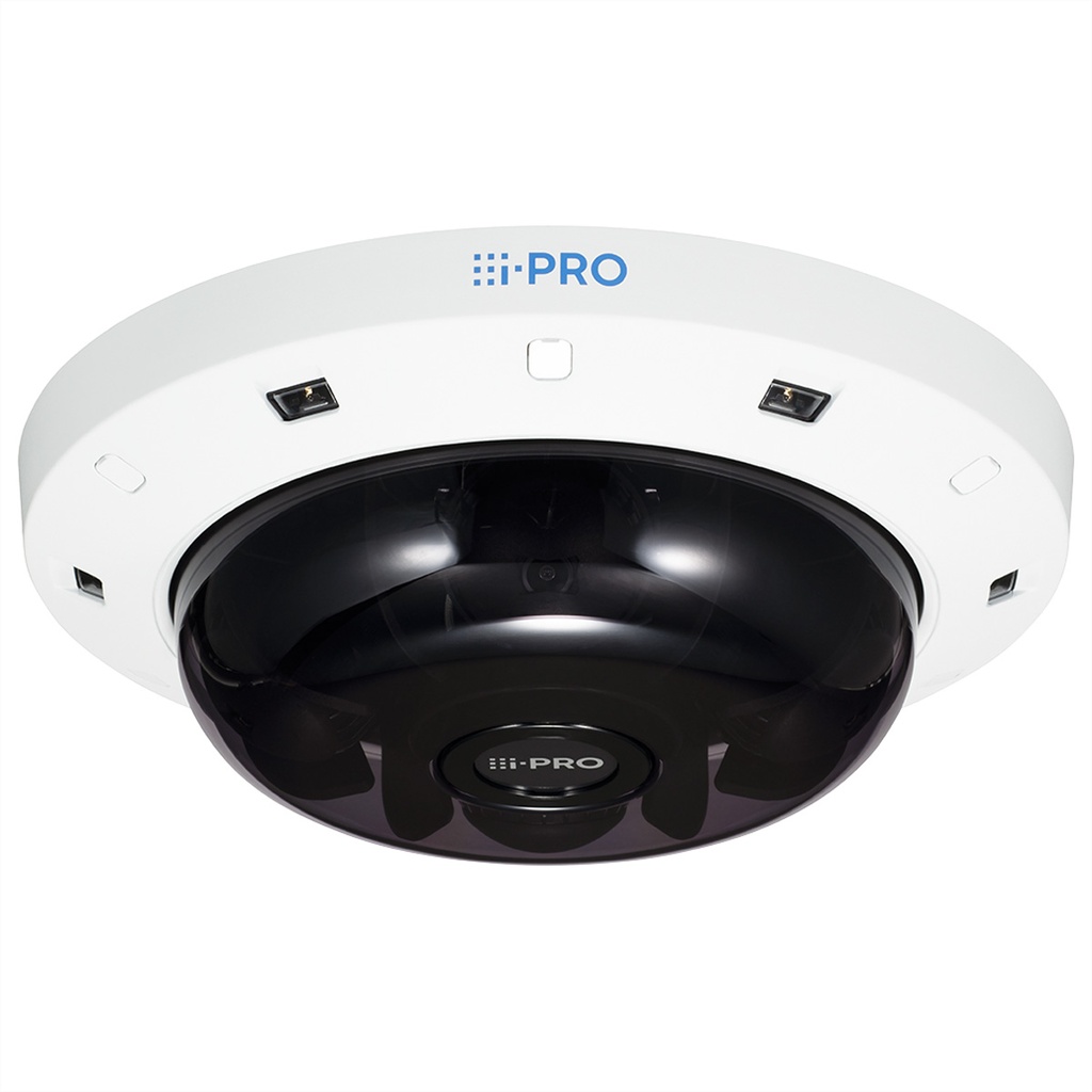 I-Pro WV-S8544LG - Caméra Multi-capteurs 4x 4 MP, 4MP AI extérieur antivandale Multi-capteurs
