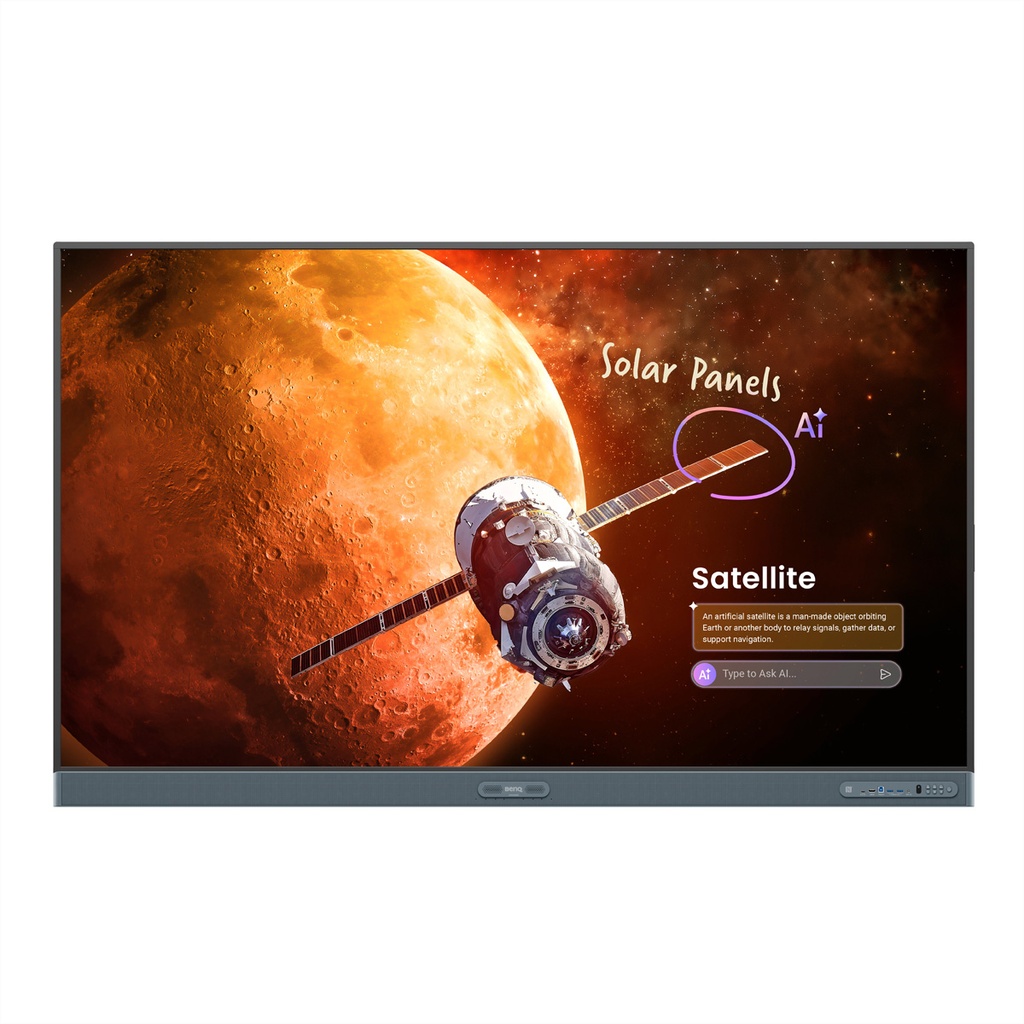 BenQ 9H.FC3TC.DE1 - Écran interactif RP8605, 86, UHD, 450cd/m²