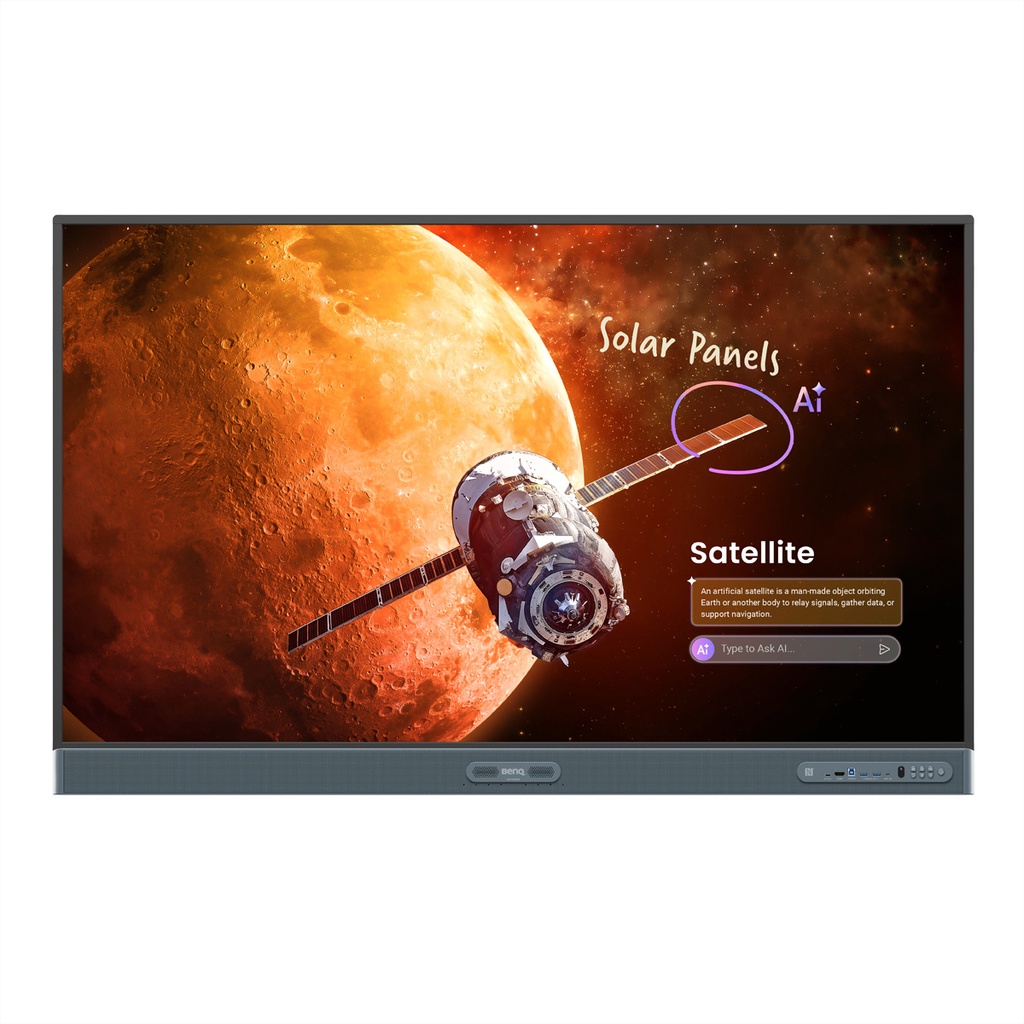 BenQ 9H.FC1TC.DE1 - Écran interactif RP6505, 65, UHD, 450cd/m²