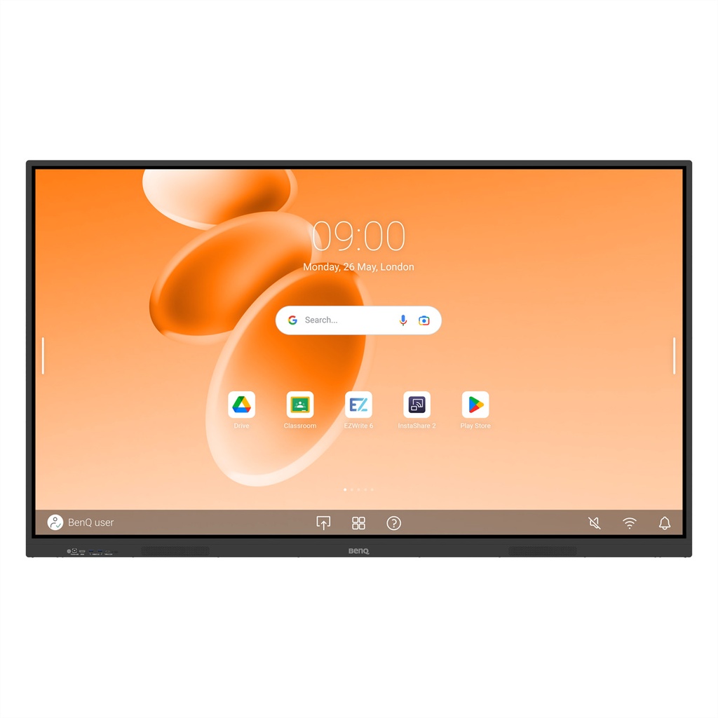 BenQ 9H.FD9TK.DE2 - Écran interactif RE8605E, 86", UHD, 450cd/m²