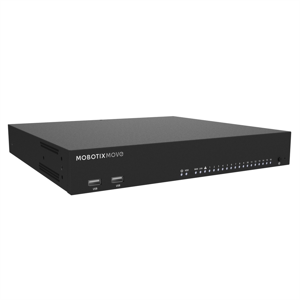 Mobotix Mx-S-NVR1B-16-POE - Move NVR Enregistreur vidéo réseau 24 canaux, 16x PoE