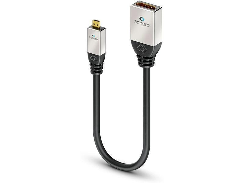 Sonero Câble adaptateur 4K High Speed Micro HDMI (HDMI-D) - HDMI