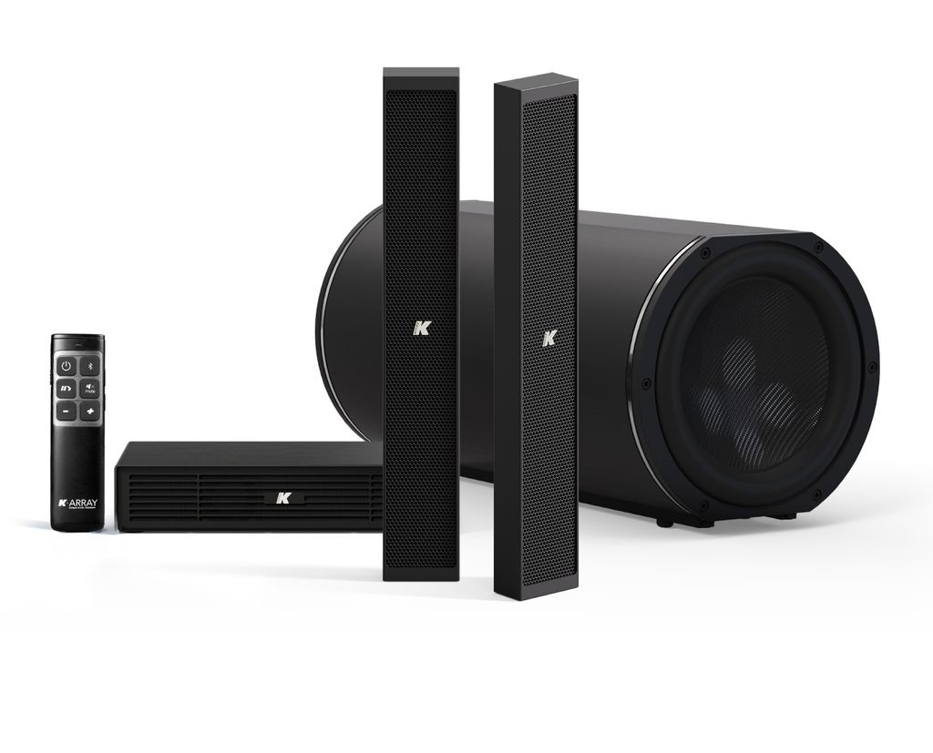 K-Array Azimut-KAMUT2V25 II - 2x Vyper-KV25 II + Truffle-KTR26 + KA02 I - Noir