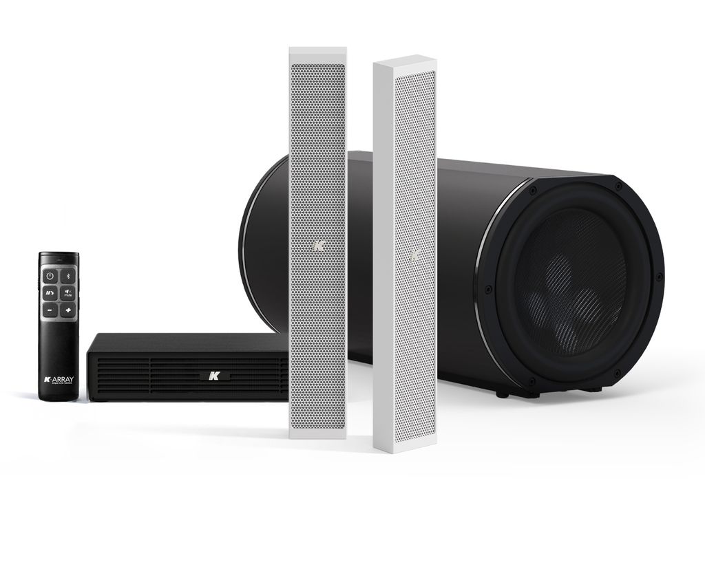 K-Array Azimut 2V25WII Blanc