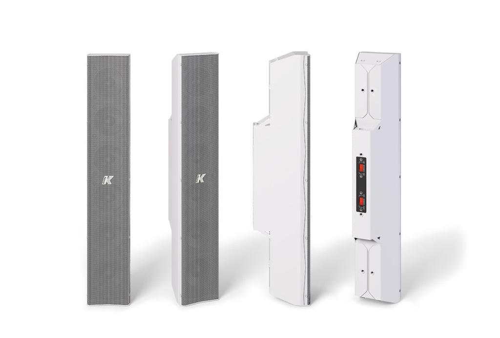 K-Array Python-KP52W I - Line-array 6x3,15", 360 W, 8/32 Ω, IP64 - Blanc