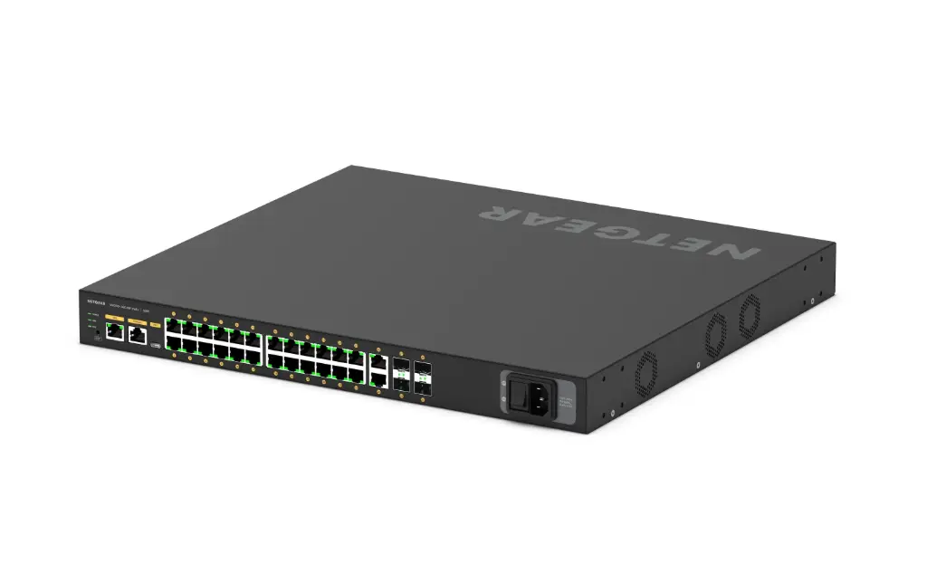 Netgear PoE+ Switch AV Line M4250-26G4XF-PoE+ 28 Port