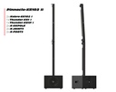 K-Array Pinnacle-KR102 II - Système stéréo mobile : 2x Kobra-KK102 I + KS1 I + KS1P I - Noir