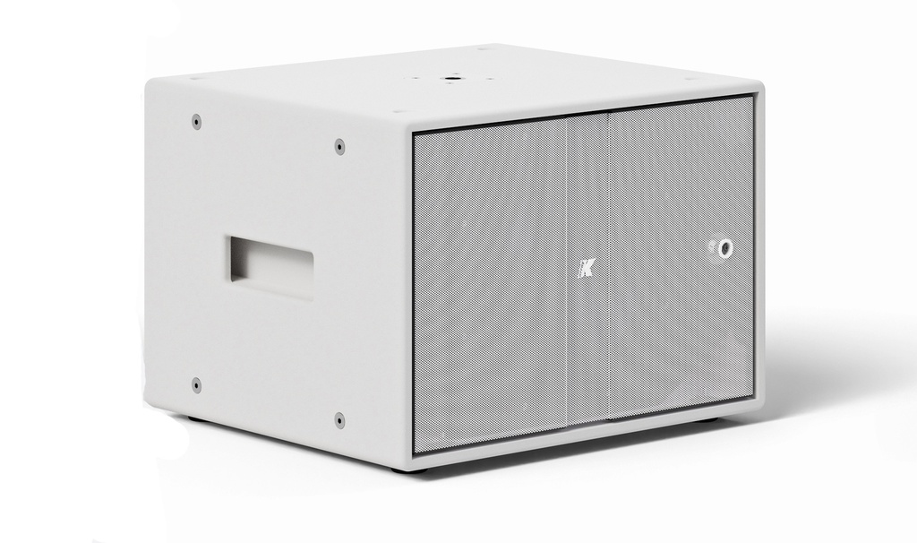 K-Array Thunder-KS1PW I - Subwoofer passif 12", 1200 W, 8 Ω, IP54 - Blanc