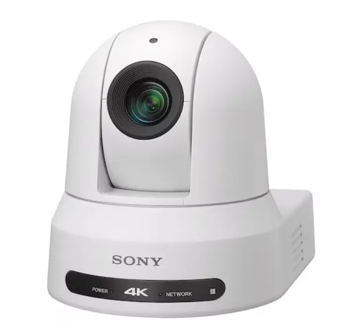 Sony BRC-X400/W - Caméra PTZ 4K, zoom 30x (4K) / 40x (Full HD), blanc