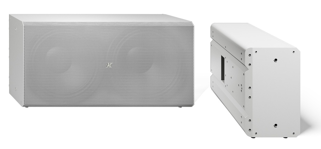 K-Array Rumble-KU210W - Subwoofer passif 10", 320 W, 4/16 Ω, 40–150 Hz, IP64 - Blanc