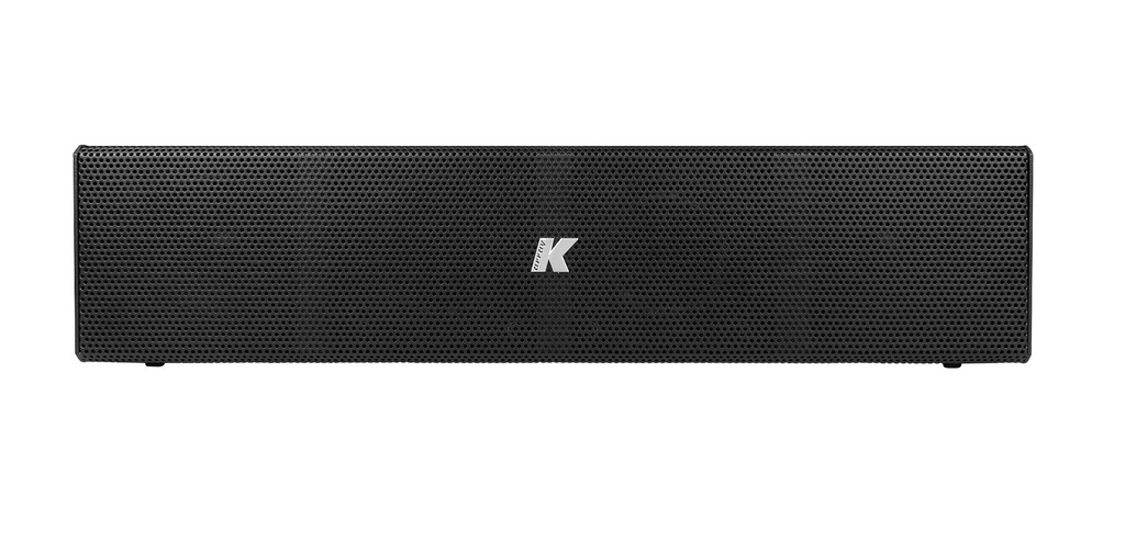 K-Array Rumble-KU44 I - Subwoofer passif 2x4", 120 W, 8/32 Ω, 45–150 Hz, IP64 - Noir