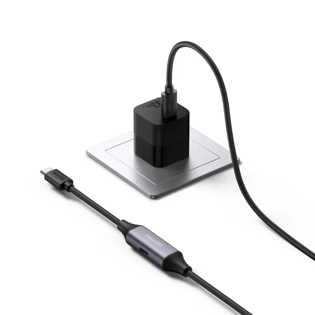 Insta360 Connect - Wave Câble Y et adaptateur secteur