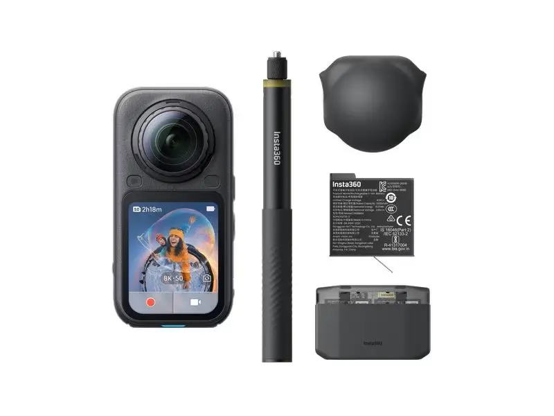 Insta360 X6 - Caméra 360, pack essentiel