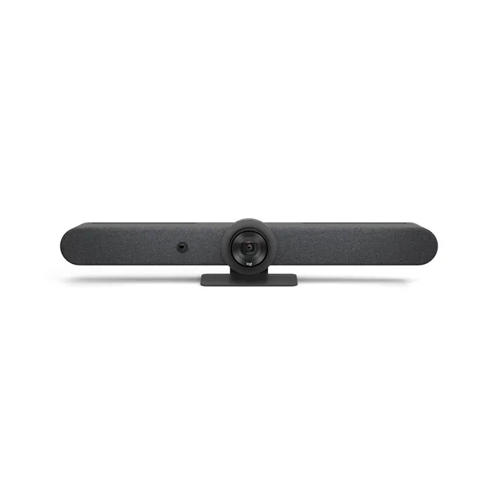 Logitech Rally Bar Graphite - Barre vidéo tout-en-un pour les salles de taille moyenne à grande