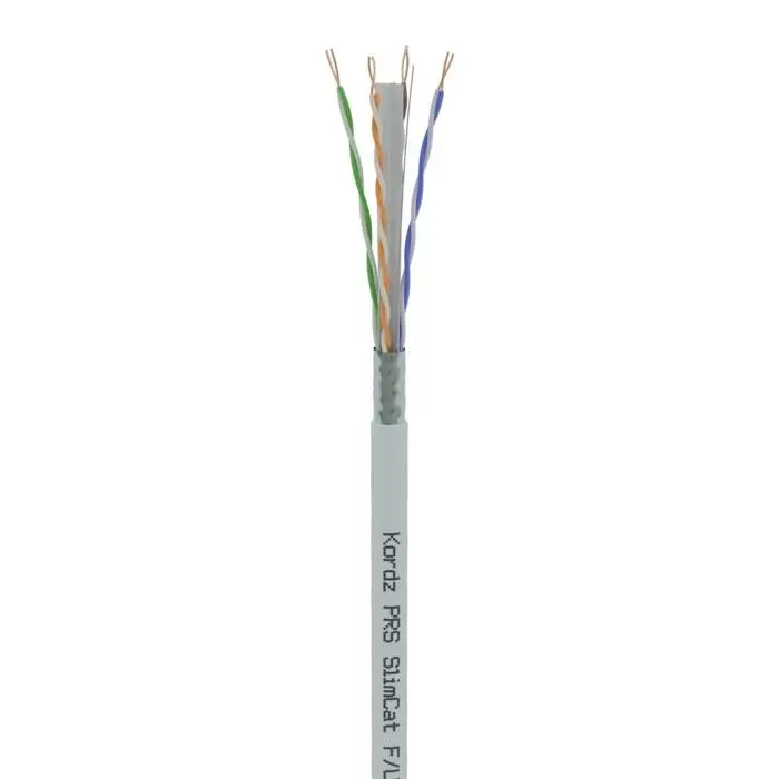 Kordz K34202-305M-WH - Bobine SlimCat PRO CAT6A F/UTP 305m - Blanc