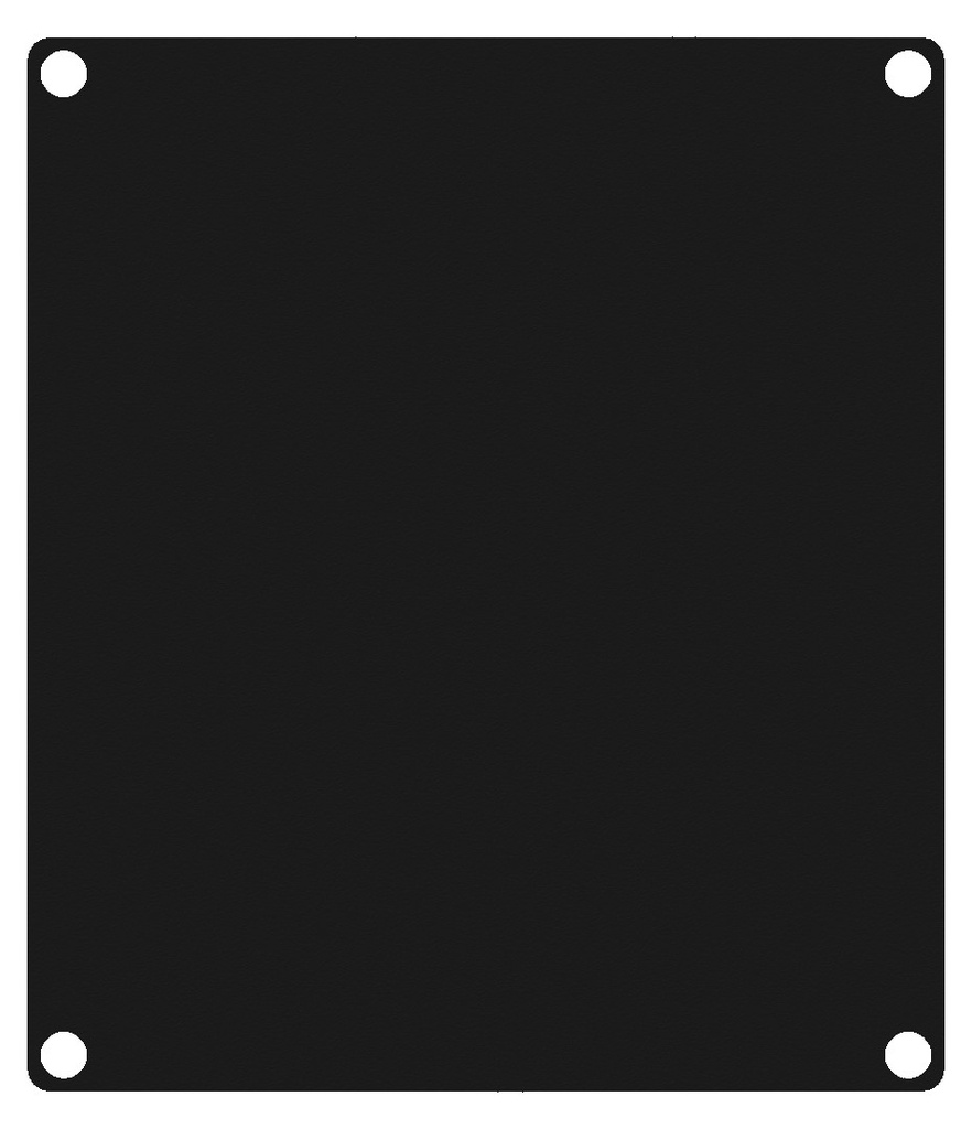 Caymon CASY201/B - 2 modules plaque fermée