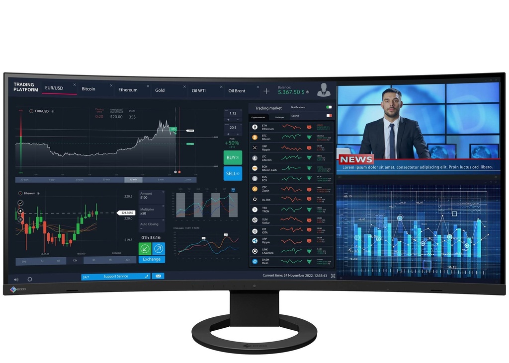 Eizo EV3895 Swiss Edition Noir
