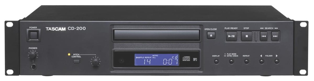Tascam CD-200 - Lecteur de CD, 2U