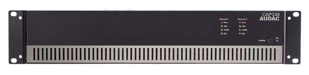 Audac CAP248 - Ampli 2x480W@100V