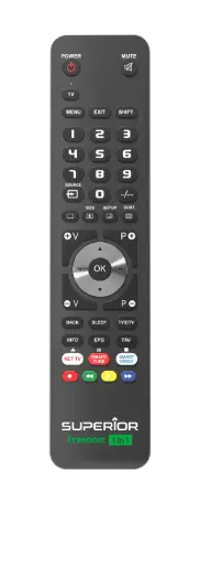 [FREEDOM-1/1BK] Superior - Télécommande universelle programmable