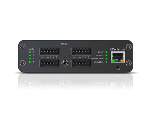 [ANI4IN-BLOCK] Shure ANI4IN-BLOCK - Interface de réseau audio
