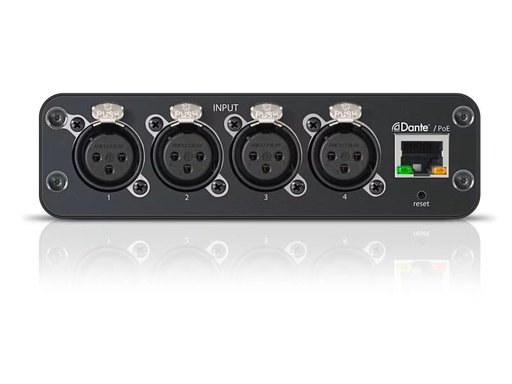 [ANI4IN-XLR] Shure ANI4IN-XLR - Interface de réseau audio