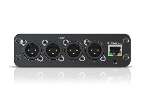 [ANI4OUT-XLR] Shure ANI4OUT-XLR - Interface de réseau audio