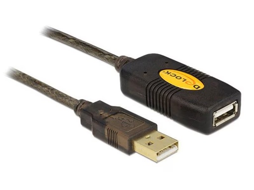 [82308] Delock Câble de prolongation USB 2.0 USB A - USB A 5 m