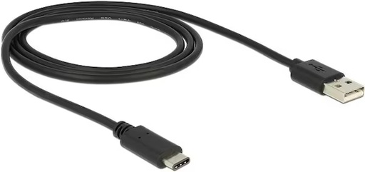 [83327] Delock Câble USB 2.0 USB A - USB C 2 m