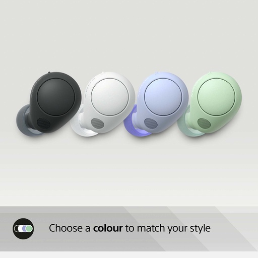 [WFC700NG.CE7] Sony WF-C700N Vert sauge - Écouteurs sans fil à réduction de bruit
