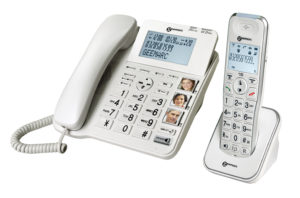 [DECT295_COMBI_WH_VDE] Geemarc AMPLIDECT COMBI 295 - Téléphone filaire + sans fil