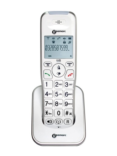 [DECT295HS_WH_VDE] Geemarc AMPLIDECT295 AD - Combiné Additionnel