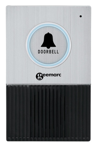[DOORBELL595ULE_BLK_I] Geemarc DOORBELL595 U.L.E - Sonnette de porte sans fil additionnelle
