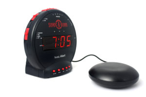 [SBB500SS-IG] Geemarc SBB500SS - Réveil avec alarme puissante et coussin vibrant