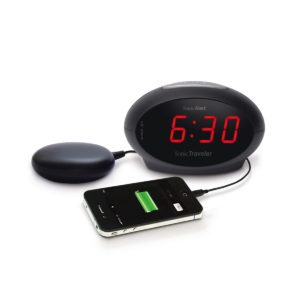 [SBT600SS-VDE] Geemarc SBT600SS - Réveil avec coussin vibrant et port USB