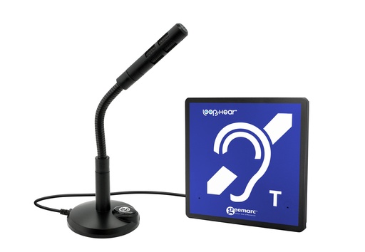 [PACK_WALLOOP_LH160_I] Geemarc LOOPHEAR160™ V2 – WALLOOP PACK - Amplificateur pour boucle à induction fixe