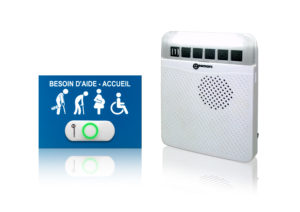 [PACK-SH-CH-100V2] Geemarc PACK CH100V2 - Système dédié aux entreprises, organisations et tous lieux accueillant du public