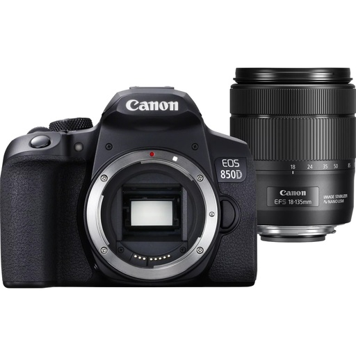 [3925C020] Canon EOS 850D + objectif EF-S 18-135mm f/3.5-5.6 IS USM
