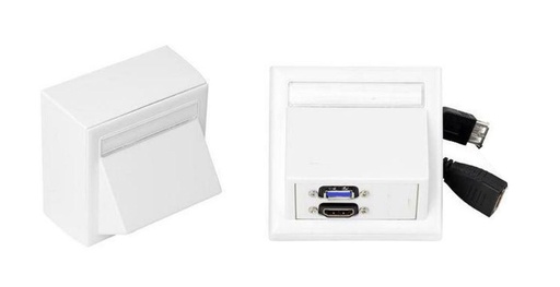 [W127016780] Wall Connection Box HDMI + USB 3.0