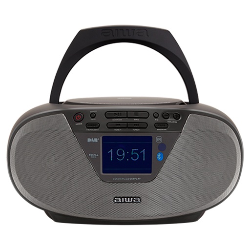 [BBTU-500DAB/BK] Aiwa BBTU-500DAB/BK - Lecteur CD/BT/DAB+ Portable