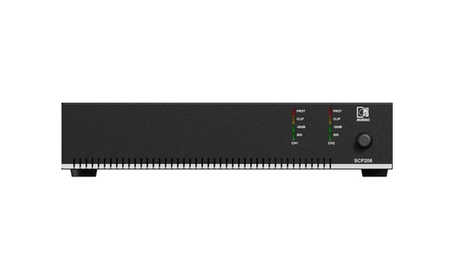 [SCP206] Audac SCP206 Amplificateur compact 2x60W @4ohm/120W@100V