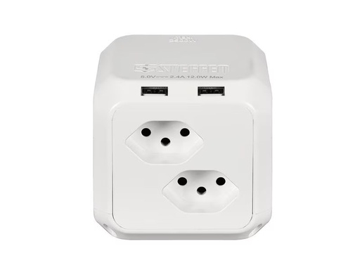 [200173001 WS] Steffen Cube 8x T13 2x USB-A