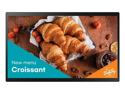 [LH24QBCTBGCXEN] Samsung QB24C-T - Écran touch, 24", Full HD, 16/7, 250 cd/m²